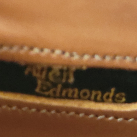 Allen Edmonds Fairhaven Mens Wingtip Dress Shoes Size 8 Dark brown/mahog… - Picture 12 of 16